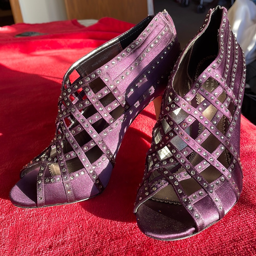 Used Bourne; color- Aubergine high heel